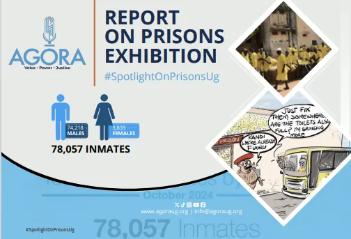 AGORA - Report on Prisons Exhibition promotion